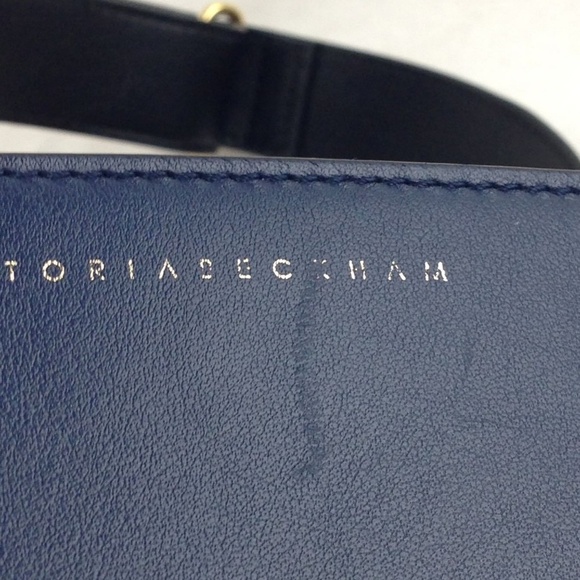 VICTORIA BECKHAM Half Moon Color Block Lea… - Picture 8 of 8